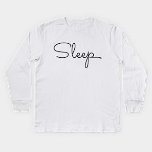 SLEEP Kids Long Sleeve T-Shirt